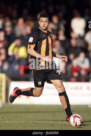 DAVID STEPHENS BARNET FC BOOTHAM CRESCENT YORK ENGLAND 16. Februar 2013 Stockfoto