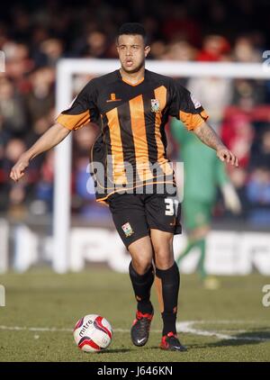 DAVID STEPHENS BARNET FC BOOTHAM CRESCENT YORK ENGLAND 16. Februar 2013 Stockfoto