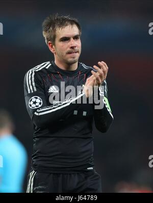 PHILIPP LAHM BAYERN München FC LONDON ENGLAND UK 19. Februar 2013 Stockfoto