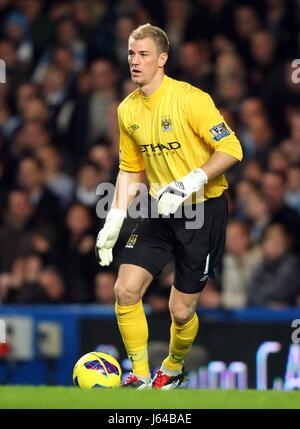 JOE HART MANCHESTER CITY LONDON ENGLAND UK 25. November 2012 Stockfoto