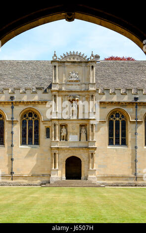 Rund um die Universitätsstadt Oxford, Oxfordshire, England UK Stockfoto