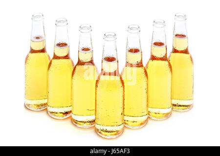 Makro Nahaufnahme Makro Aufnahme hautnah Ansicht Getränk Lätzchen Alkohol Bier trinken Stockfoto