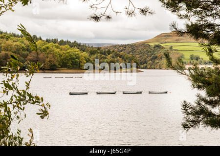 Ladybower Vorratsbehälter Bamford19/10/2016Ladybower Reservoir Stockfoto