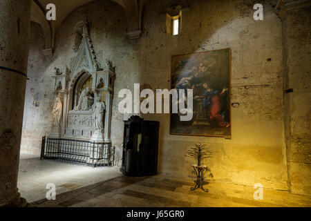 MASSA MARITTIMA, Italien - 14. Mai 2017: Toskana, die Kathedrale St. Cerbone, mittelalterliche Stadt Massa Marittima in Italien Stockfoto