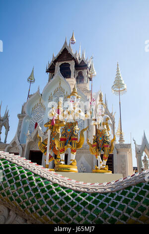 Khoi Phetchaburi, Wat Phra dieses Chimplee Phra Millionär Nawako di. Die wichtige Tempel in der Antike. Thailand. Stockfoto