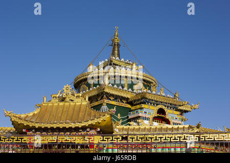 Wuming Buddhist College von Seda County, Sichuan Provinc, China Stockfoto