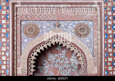 Jama Masjid Moschee in Fatehpur Sikri Komplex, Uttar Pradesh, Indien am 15. Februar 2016. Stockfoto