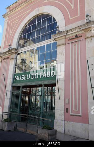 Museu Fado oder Fado Museum, Stadtteil Alfama, Lissabon, Portugal. Stockfoto