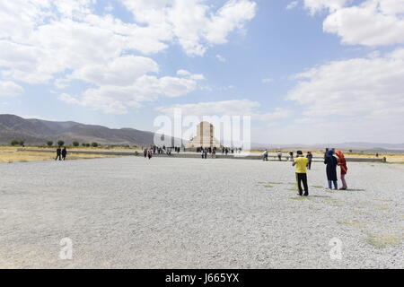 Grabmal von Kyros dem großen in Shiraz, Iran Stockfoto