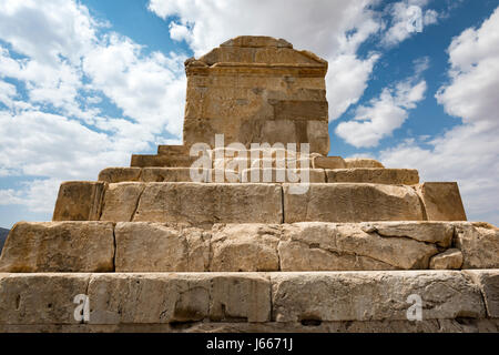 Grabmal von Kyros dem großen in Shiraz, Iran Stockfoto