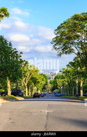 Ansicht der Stadt von London Highgate, London, UK Stockfoto