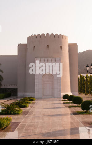 Palast des Sultans Qaboos, Muscat, Oman. Stockfoto