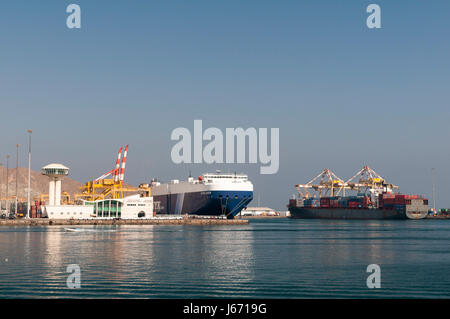 Mutthra Hafen, Muscat, Oman. Stockfoto