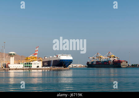 Mutthra Hafen, Muscat, Oman. Stockfoto