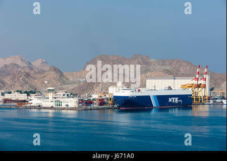 Mutthra Hafen, Muscat, Oman. Stockfoto