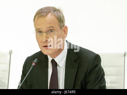 Wreschen, Polen, Eckhard Scholz, CEO von VW Nutzfahrzeuge Stockfoto