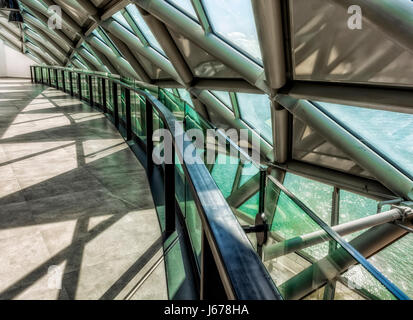 Budapest-Wal, Balna Gebäude. Moderner Architektur in Hungary.Whale (Balna) Gebäude steht für eine erfolgreiche Verschmelzung Alter und neuer Architektur Stockfoto