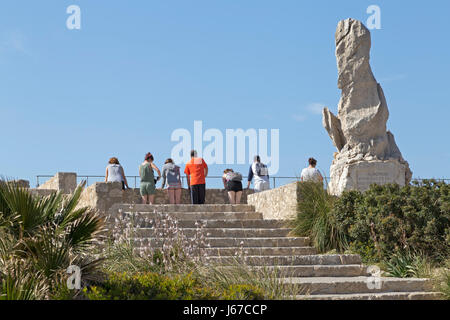Aussichtspunkt Mirador Punta De La Nao auf der Halbinsel Formentor, Mallorca, Spanien Stockfoto