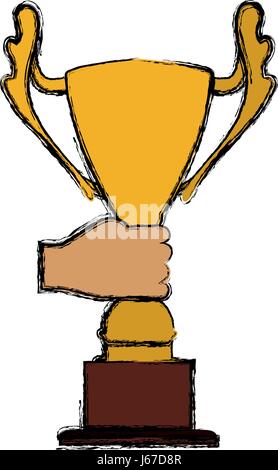 Pokal-Meisterschaft Stock Vektor
