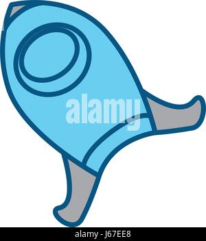 Rakete-Raumschiff-symbol Stock Vektor