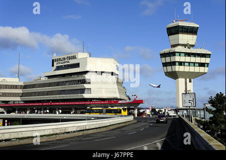 Berlin, Berlin-tegelAirport, Flughäfen, Architektur, Gegend, Bereiche, Reisen, modernes Wohnen, Foto Kazimierz Jurewicz Stockfoto