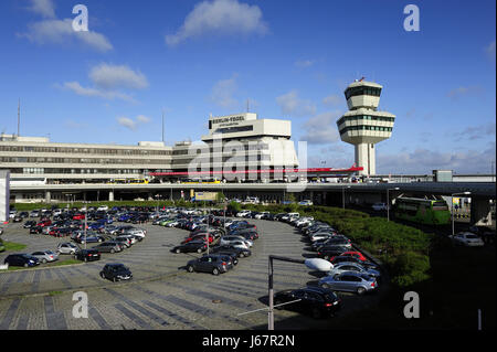 berlin, berlin-TegelAirport, Flughäfen, Architektur, Umgebung, Bereiche, Reisen, modernes Leben, Foto Kazimierz Jurewicz Stockfoto