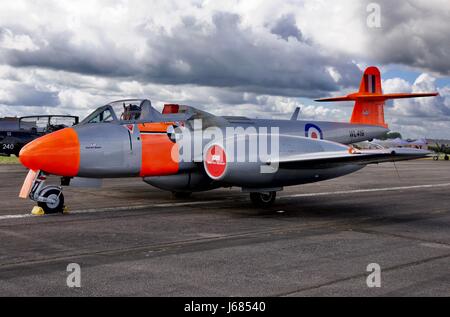 Martin Baker Gloster Meteor T7 Stockfoto