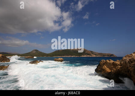 Cala guya Stockfoto