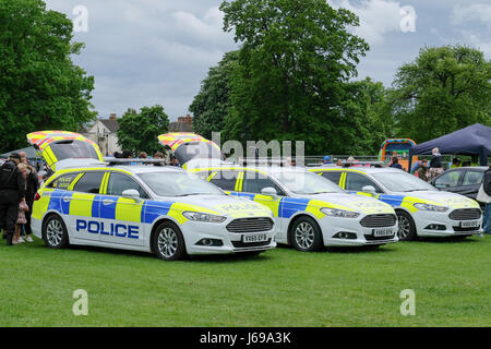 Gloucester, Großbritannien. 20. Mai 2017. Gloucestershire Polizei verwenden Gloucester Park für eine öffentliche Demonstration der Rolle der Polizeihunde bei der Verbrechensbekämpfung. Kredit: Chris Poole/Alamy Live-Nachrichten Stockfoto