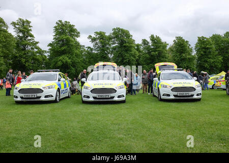 Gloucester, Großbritannien. 20. Mai 2017. Gloucestershire Polizei verwenden Gloucester Park für eine öffentliche Demonstration der Rolle der Polizeihunde bei der Verbrechensbekämpfung. Kredit: Chris Poole/Alamy Live-Nachrichten Stockfoto