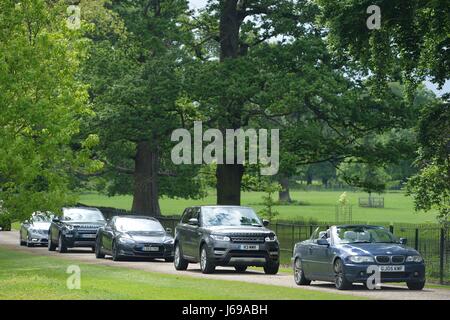 Englefield, United Kingdom Of Great Britain And Northern Ireland. 20. Mai 2017. Ankunft an der Hochzeit von Pippa Middleton und James Matthews im St. Marks Church, Englefield, Großbritannien, 20. Mai 2017. | Nutzung weltweit/Picture Alliance Credit: Dpa/Alamy Live-Nachrichten Stockfoto