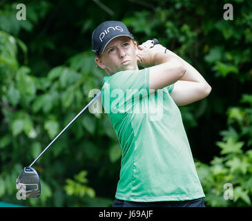 Williamsburg, Virginia, USA. 20. Mai 2017. Dana Finkelstein während der dritten Runde der Meisterschaft Kingsmill über dem Flusslauf Kingsmill Resort in Williamsburg, Virginia. Justin Cooper/CSM/Alamy Live-Nachrichten Stockfoto