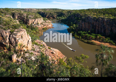 Australien, Northern Territory, Katherine. (Katherine Gorge) Nitmiluk Nationalpark. Stockfoto