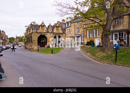 Cotswold Dörfer, Chipping Campden, Grafschaft Gloucestershire, Medievil, sächsische Dörfer 16. bis zum 18. Jahrhundert, Großbritannien, England, UK Stockfoto