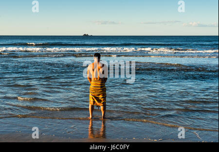 Byron Bay Mann. New South Wales. Australien. Stockfoto