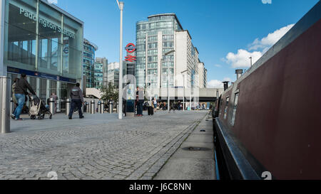 Bahnhof Paddington Stockfoto