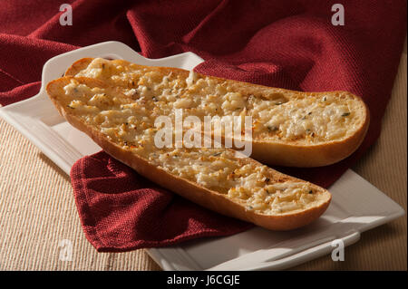 Kräuter-Knoblauch-Brot Stockfoto