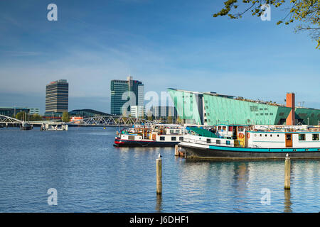 NEMO Science Centre in Oosterdok, Amsterdam, Niederlande Stockfoto