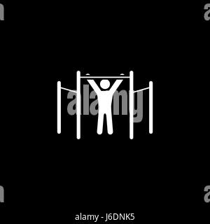 Training-Symbol. Gesundheitswesen, flaches Design. Isolierte Darstellung. Stock Vektor