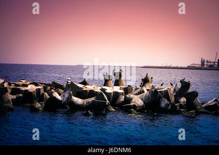 Sommer Strand Stockfoto