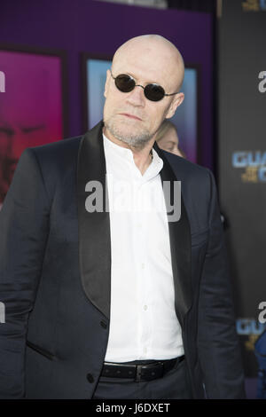 Die Weltpremiere von Marvel Studios "Hüter des Galaxy Vol. 2." - Ankünfte Featuring: Michael Rooker wo: Hollywood, Kalifornien, USA bei: Kredit-19. April 2017: Eugene Powers/WENN.com Stockfoto