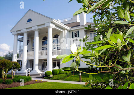 Sevierville Tennessee, Smoky Mountains, Clarion Inn, Willow River, Hotel, Kette, Unterkunft, Gastfreundschaft, Gebäude, außen außen, vorne, Eingang, griechische Wiedergeburt, Stockfoto