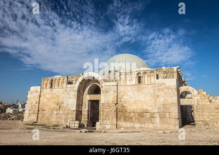 Ummayad Moschee in der Zitadelle von Amman Jordanien Stockfoto