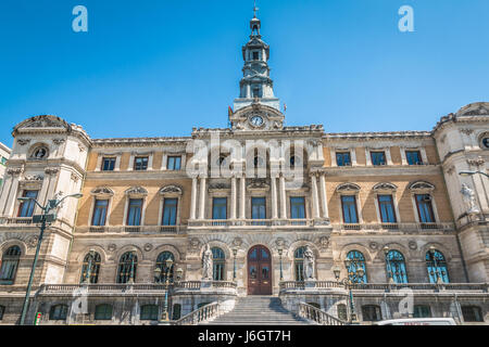 Rathaus von Bilbao Spanien Stockfoto