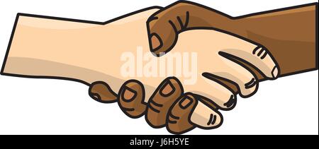 schöne Hände zusammen wie Freundschaft symbol Stock-Vektorgrafik ..., image size:450x211