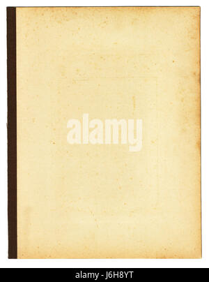 alte vergilbte Papier als Hintergrund Stockfoto