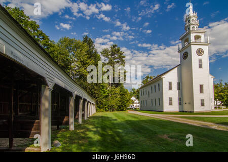 Die jaffrey Meeting House in Jaffrey Center, New Hampshire Stockfoto