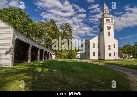 Die jaffrey Meeting House in Jaffrey Center, New Hampshire Stockfoto