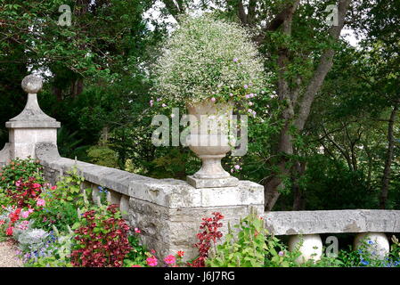 Villa Arnaga, die Sommerresidenz des französischen Dramaturg Edmond Rostand in Cambo-Les-Bains Stockfoto