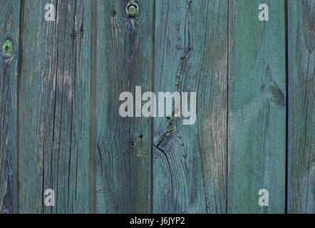 Alte Holz Hintergrundtextur > alten hölzernen Hintergrund mit blauer Farbe. Stockfoto